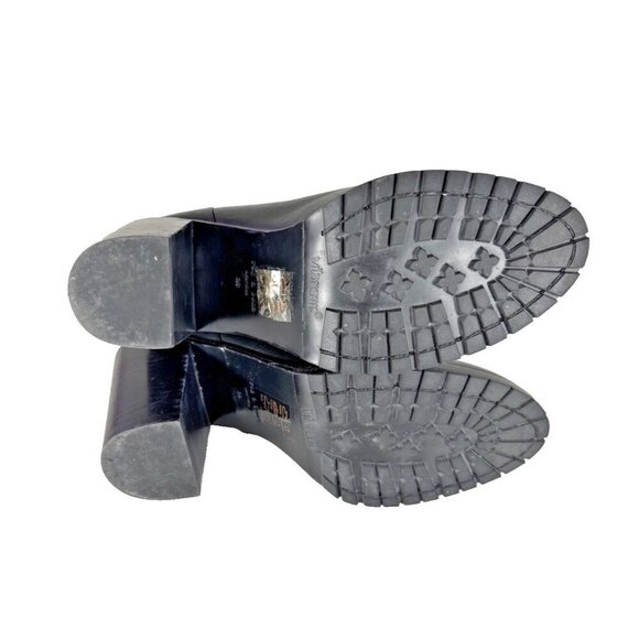 rag & bone The Classic Newbury Black Leather Chelsea Boots Women's Sz 39 US 8.5 - Picture 9 of 14